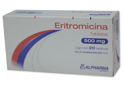 ERYTHROMYCIN 500mg 20 Tabs